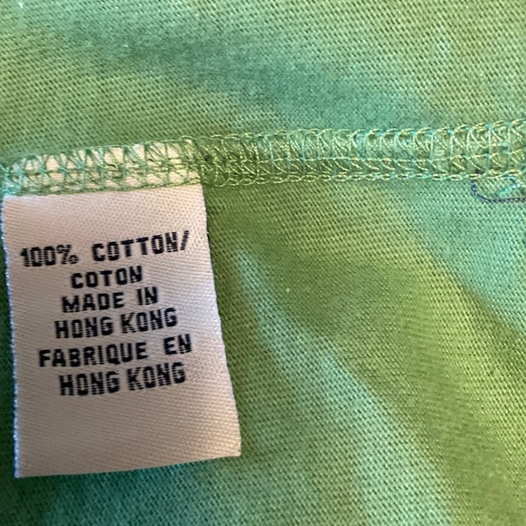 Notre Dame Green Long Sleeve Tee - Picture 5 of 6